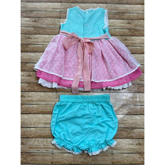 Love and Grow OG Flamingo Tunic Set Size 4T - Picture 2 of 5